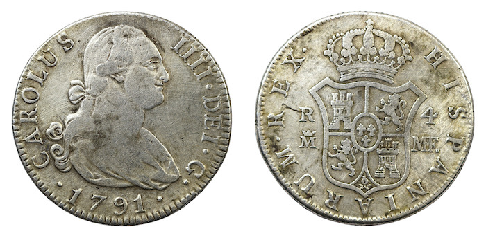 Spain four reals 1791
