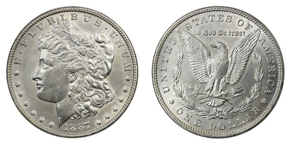 1887 morgan dollar