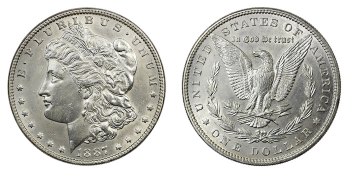 1887 morgan dollar
