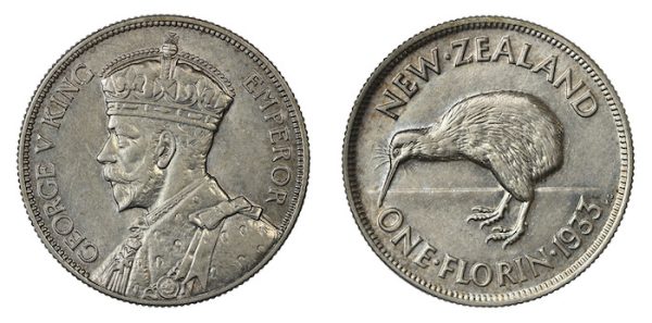 Quality new zealand coins