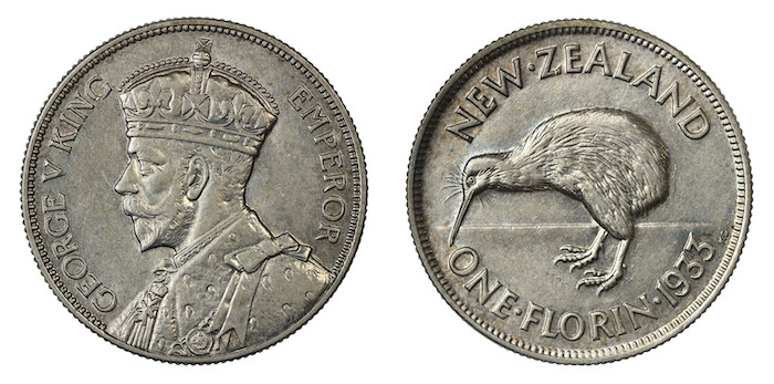 Quality new zealand coins