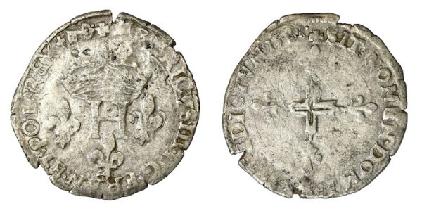 France Henry the third doiuble sol 1581