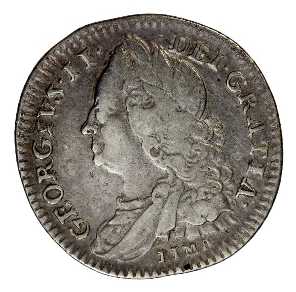 George the second sixpence 1746