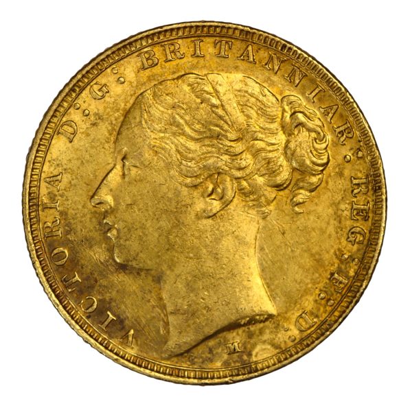 Melbourne sovereign 1887m