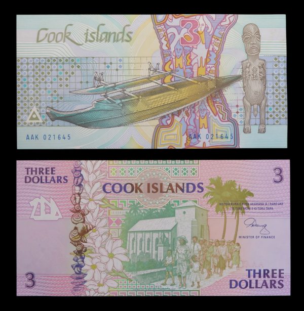 Pacific islands banknotes