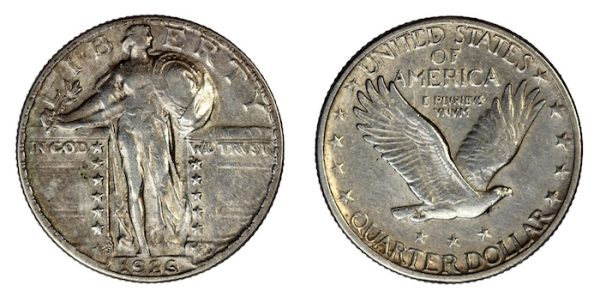 1926s standing liberty quarter