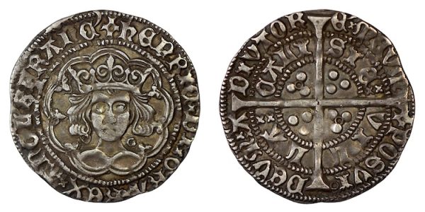 Henry sixth hammered groat first reign
