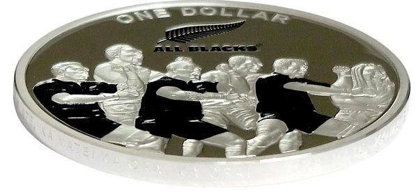 All blacks haka coin