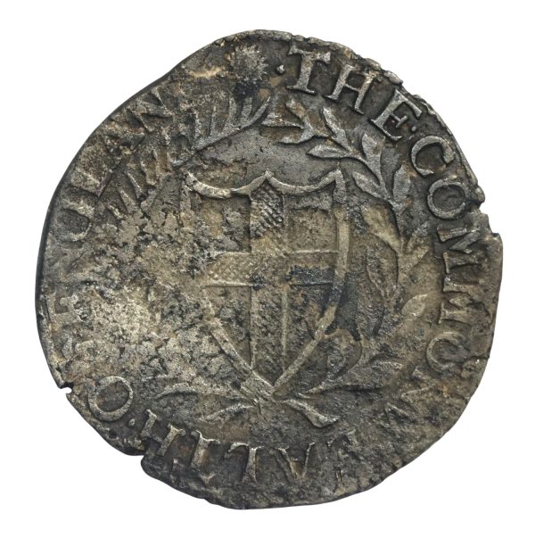 English commonwealth shilling 1652