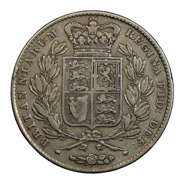 Queen victoria silver crown 1844
