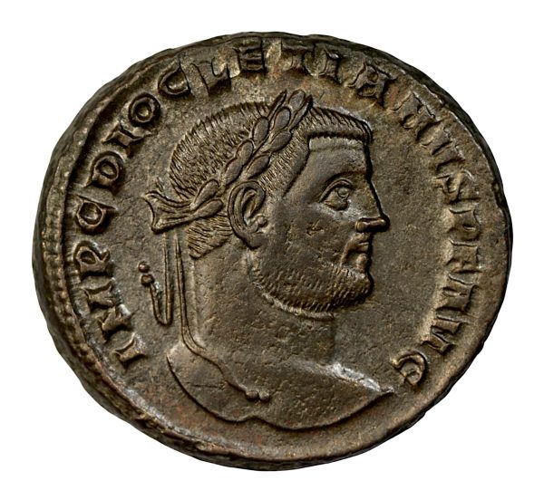 Diocletian bronze follis siscia mint