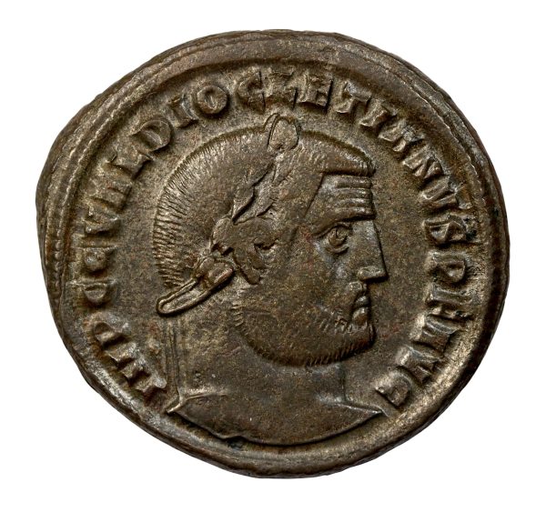 Diocletian bronze follis heraclea mint