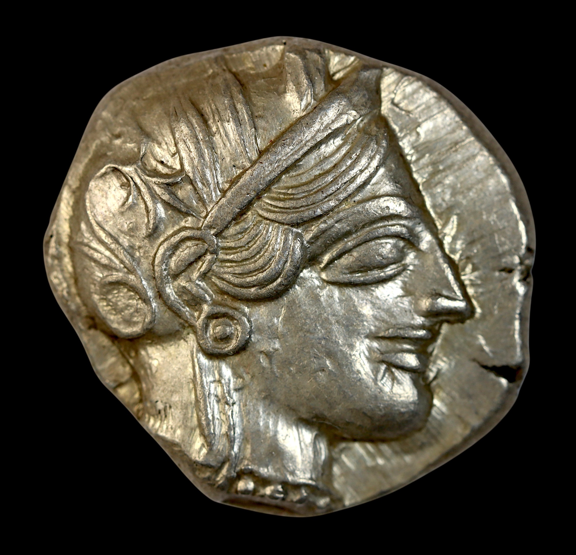High quality athenian owl silver tetradrachm
