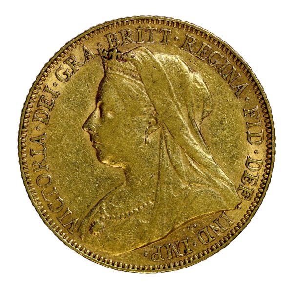 Queen victoria old head sovereign 1899