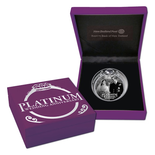 Platinum Wedding Anniversary Coin