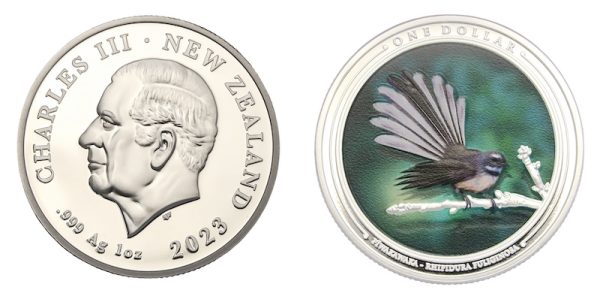 Pawakawaka silver coin 2023
