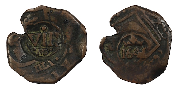 Spanish countermarked coins