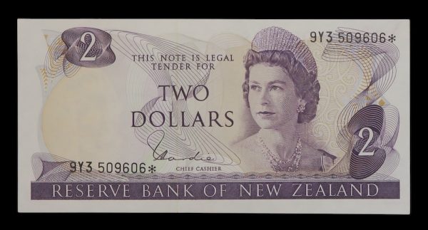 Nz replacement two dollar note 9Y3