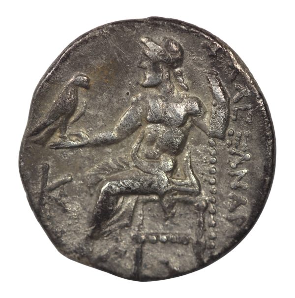 Ancient Greek silver drachm kolophon mint