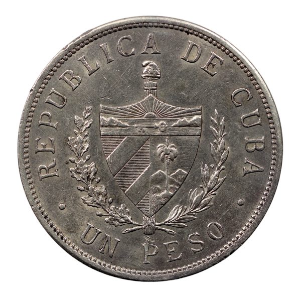 Republic os cuba silver pesos 1933