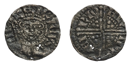 Henry the third silver penny