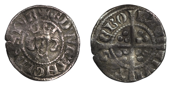 Edward the first silver penny york