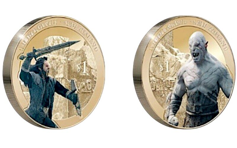The hobbit two coin set 2014