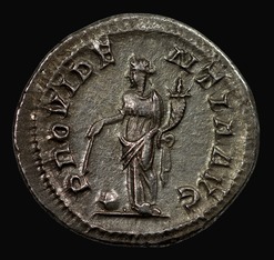 High quality roman silver coins maximinus first denarius rome mint
