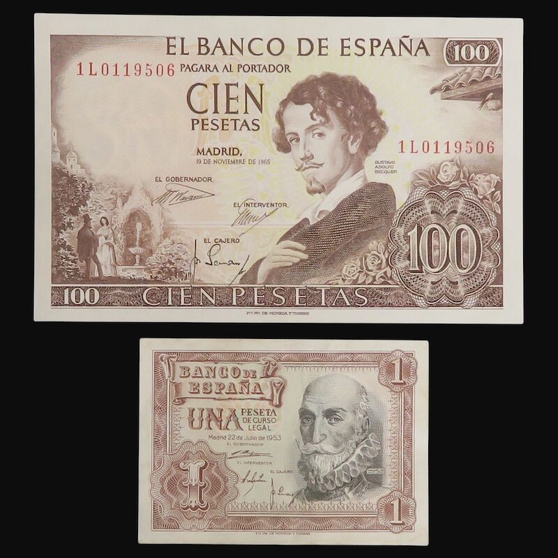 Banknotes of spain