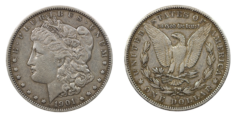 Morgan dollar 1901 new orleans