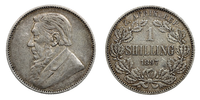 South african shilling 1897