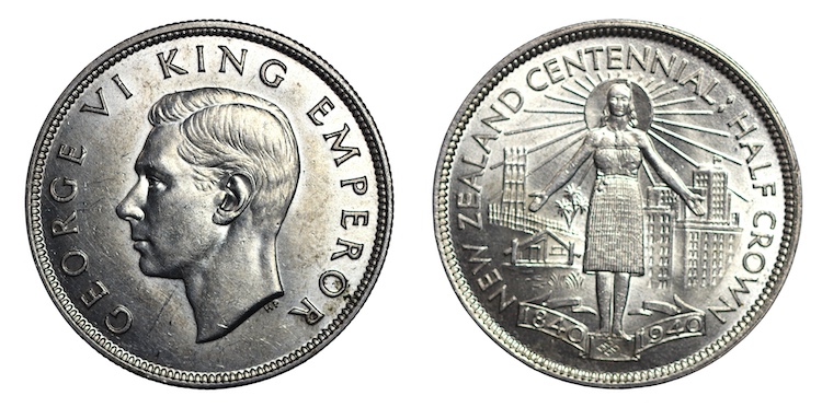 Centennial halfcrown 1940