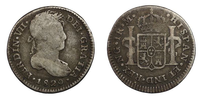 Guatemala real 1820