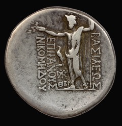 Tetradrachm zeus and Nicomedes the second