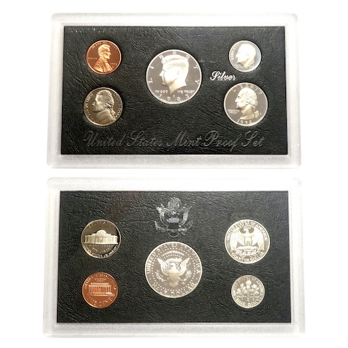 United states mint silver proof coin sets