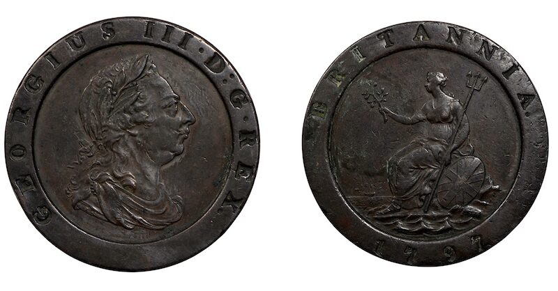 Cartwheel twopenny 1797