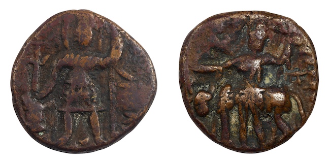 Kushan empire tetradrachm