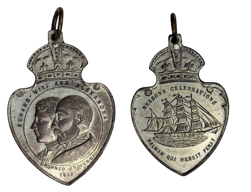 Nelsons celebrations new zealand medalet