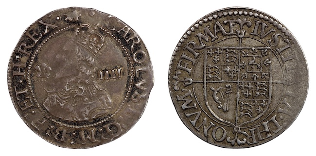 Charles the first civil war provincial mints coin