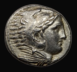 Kings of macedon Philip the second tetradrachm amphipolis mint