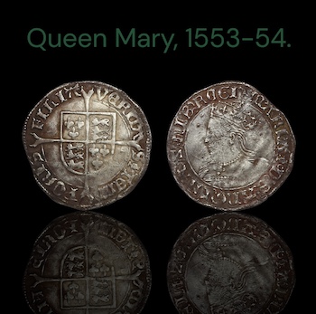 Queen Mary groat 1553 to 1554