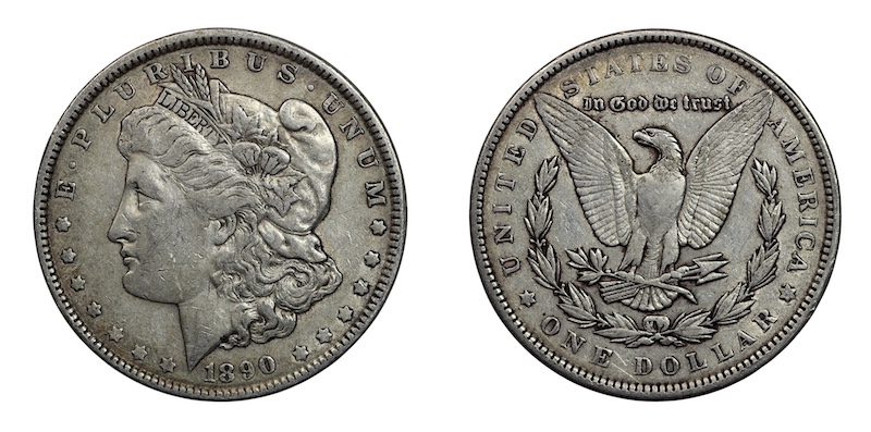 1890 Morgan Dollar