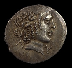 Lycia masikytes silver coin cira 28 to 18bc