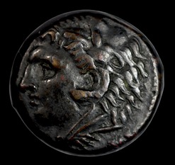 Sicily syracuse bronze coin 278 to 276 bc