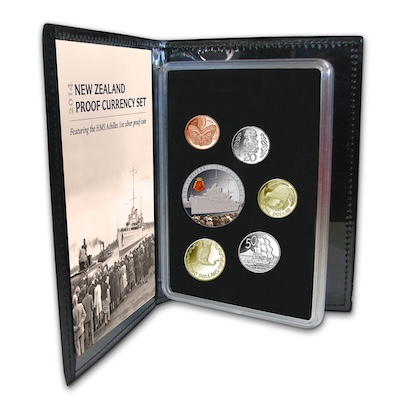 New zealand echilles proof coin set 2014