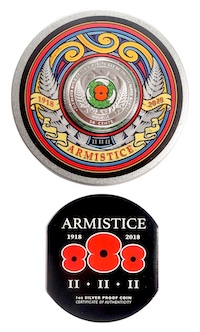 New zealand armistice coin
