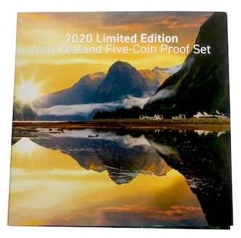 2020 new zealand proof coin set
