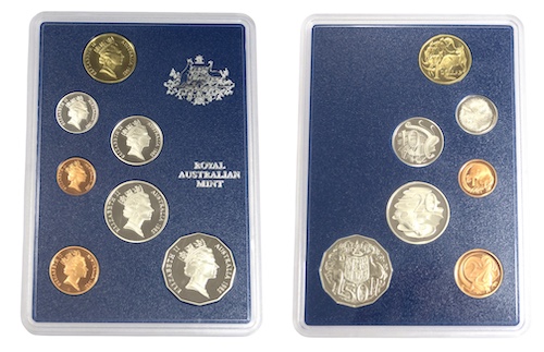 Australia proof coin set 1985