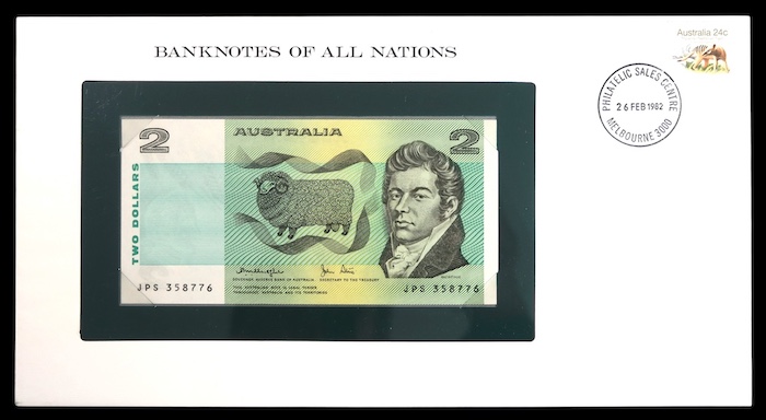 Banknotes of all nations australia